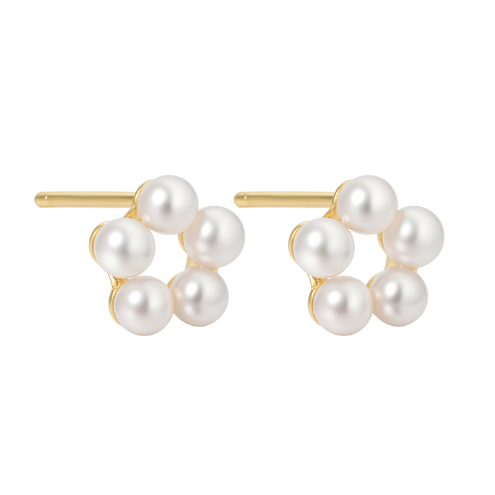 Andcopenhagen - Ørering studs - 18 karat guldbelagt 925 sterlingsølv - Phine
