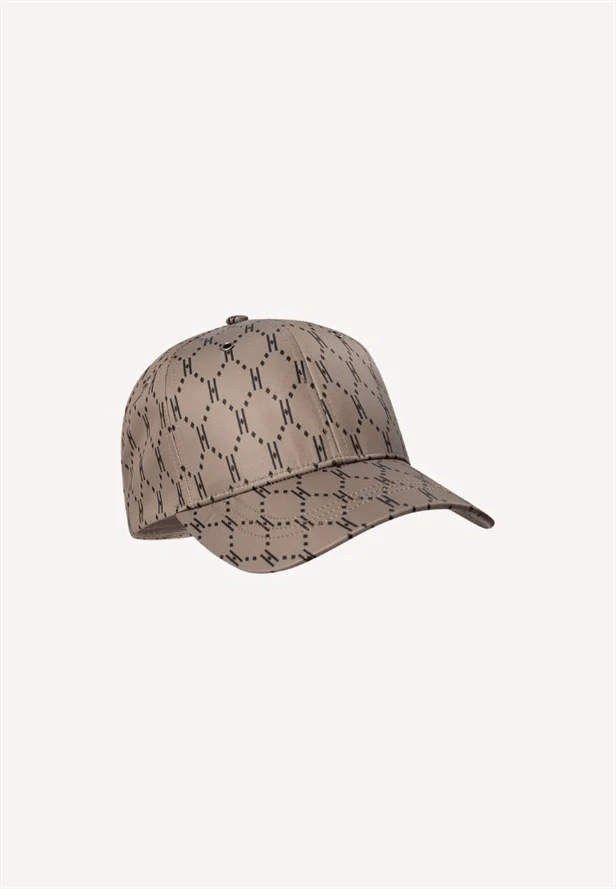 Hype The Detail Accessories Logo Cap - Beige med Sort Logo - Hype The Detail