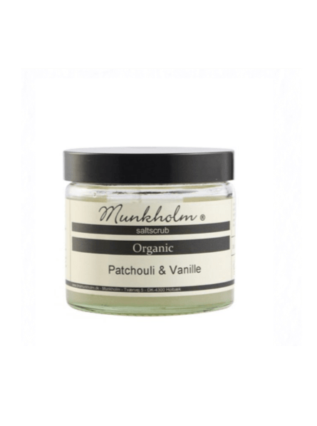 Munkholm beauty Saltscrub - Patchouli & Vanille - 300g. - Munkholm