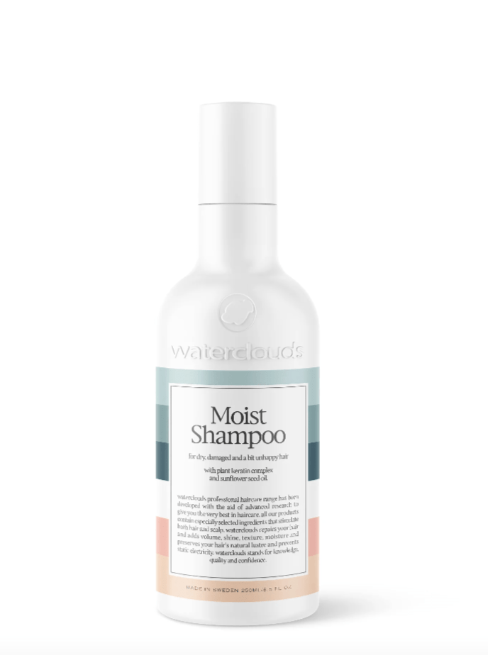 Waterclouds beauty Shampoo Moist  - Fugtgivend & blødgørende - 250 ml -  Waterclouds