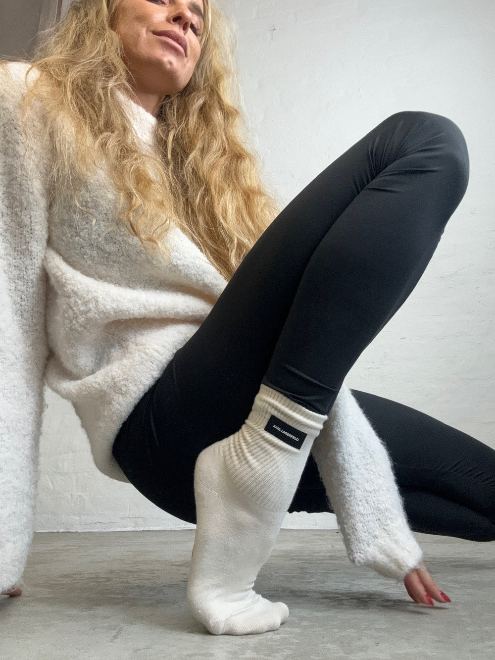 CC HEART - Leggings - Sort - Heart - Stilkompagniet.dk