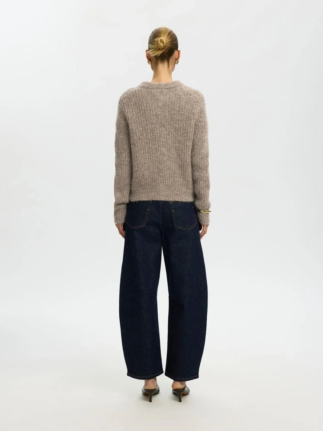 Selected Femme - Cardigan - Steel gray - Gabriella