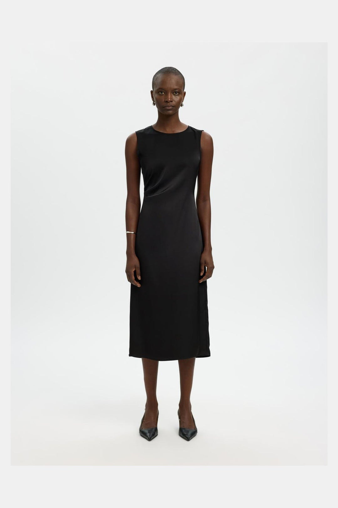 Selected Femme - Kjole - Sort - Chloe