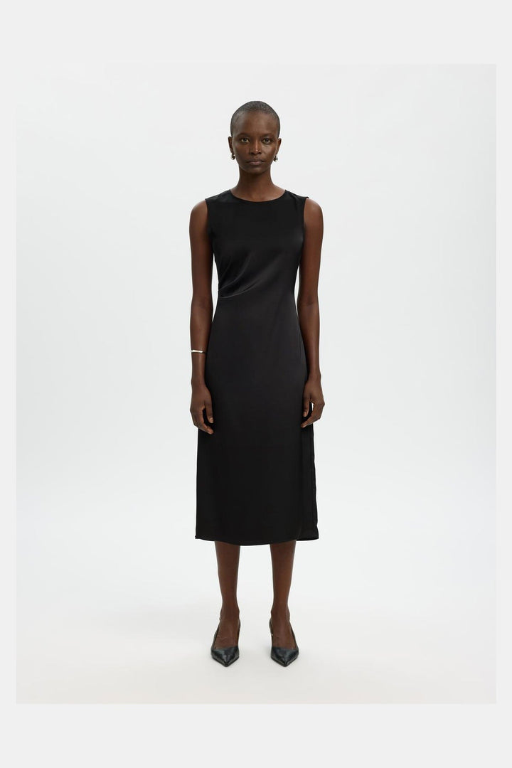 Selected Femme - Kjole - Sort - Chloe
