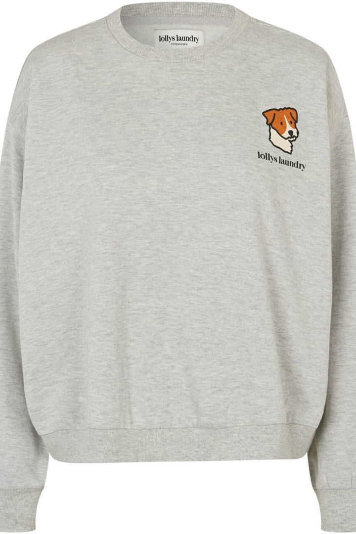 Lollys Laundry - Sweatshirt - Light Grey Melange - SydneyLL