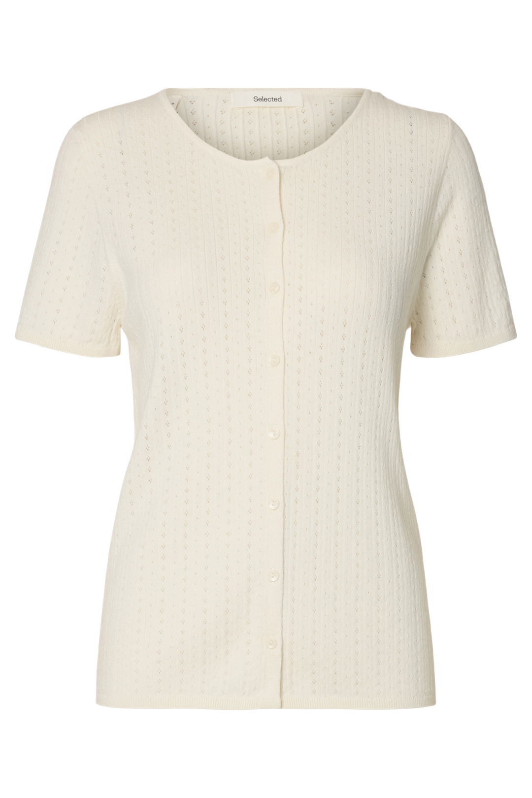 Selected Femme - Cardigan - Egret - Helle Pointel