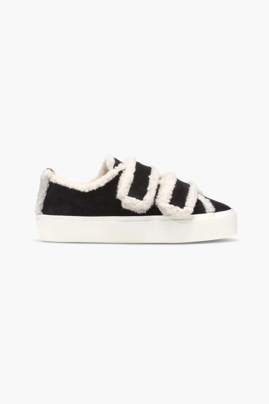 Shearling Low Velcro i sort fra Inuikii fra siden