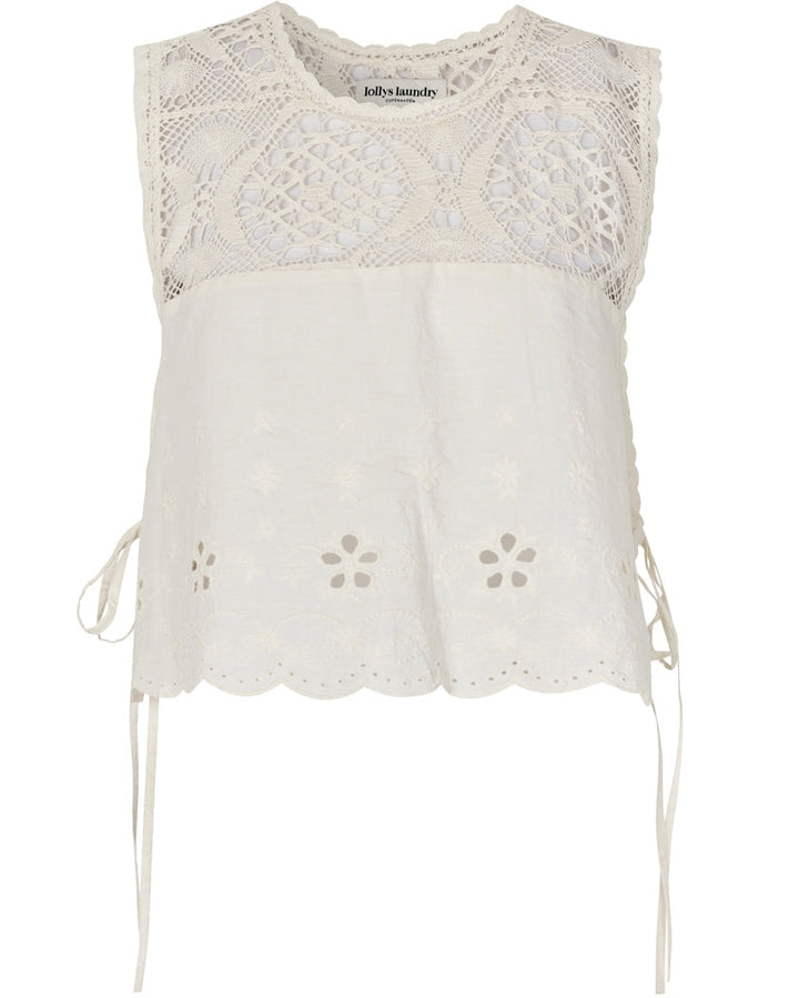 Lollys Laundry - Top - White - PortobelloLL