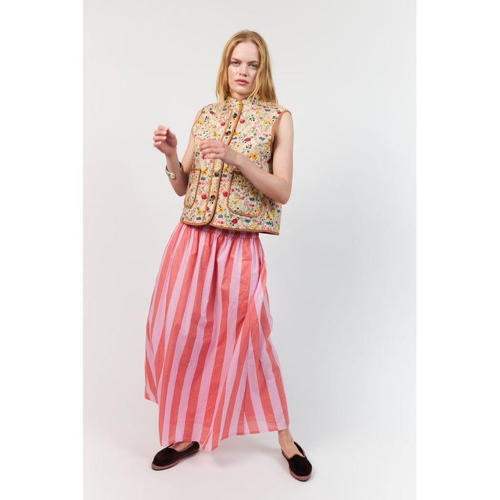 Lollys Laundry - Vest - Flower Print - Cairoll