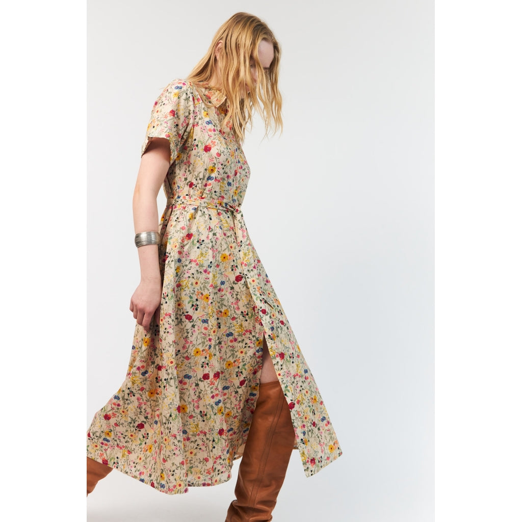 Lollys Laundry - Kjole - Flower Print - BlakeLL