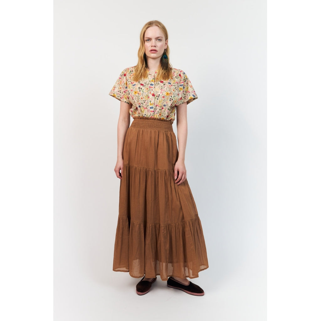 Lollys Laundry - Nederdel - Camel - DiamondLL