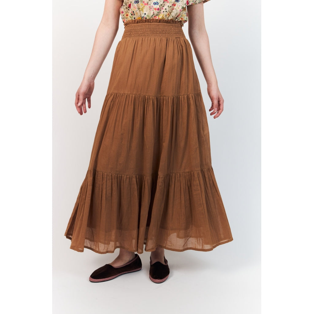 Lollys Laundry - Nederdel - Camel - DiamondLL