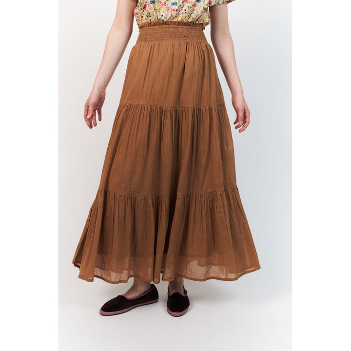Lollys Laundry - Nederdel - Camel - DiamondLL