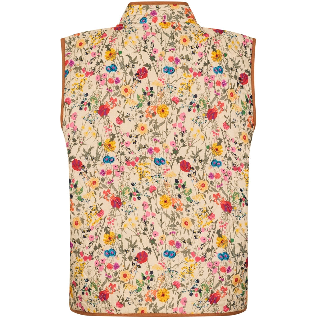 Lollys Laundry - Vest - Flower Print - Cairoll