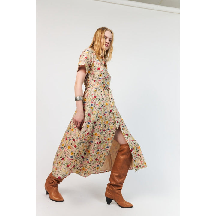Lollys Laundry - Kjole - Flower Print - BlakeLL