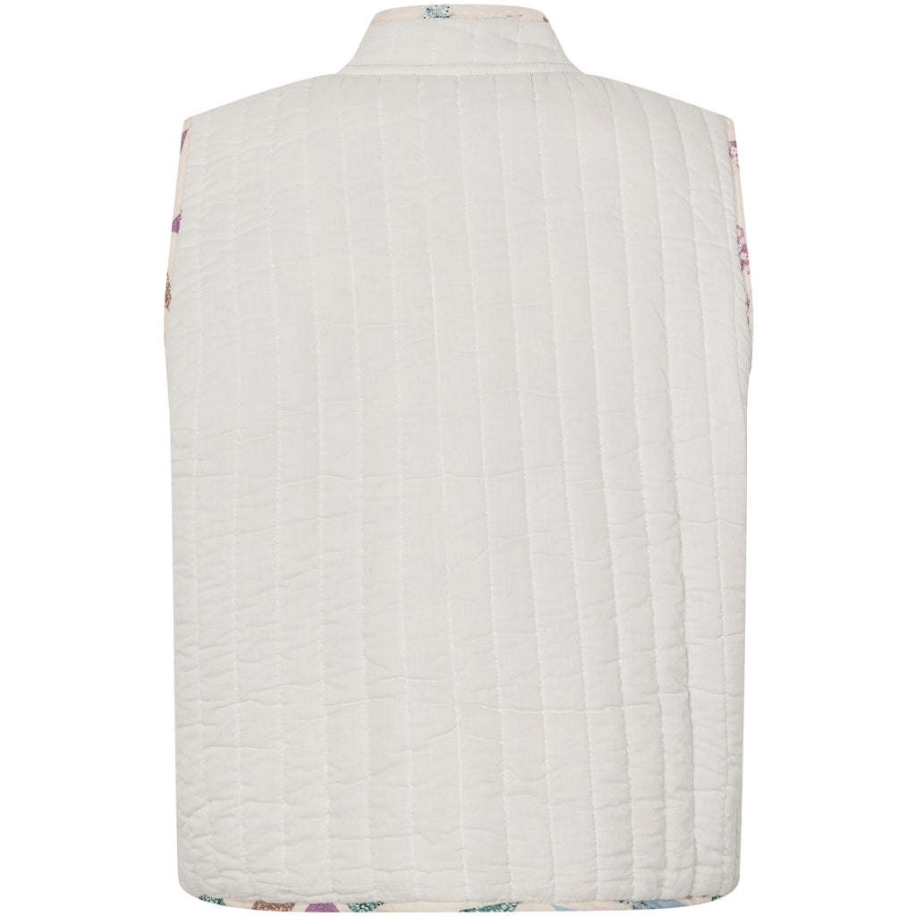 Lollys Laundry - Vest - Creme - CairoLL