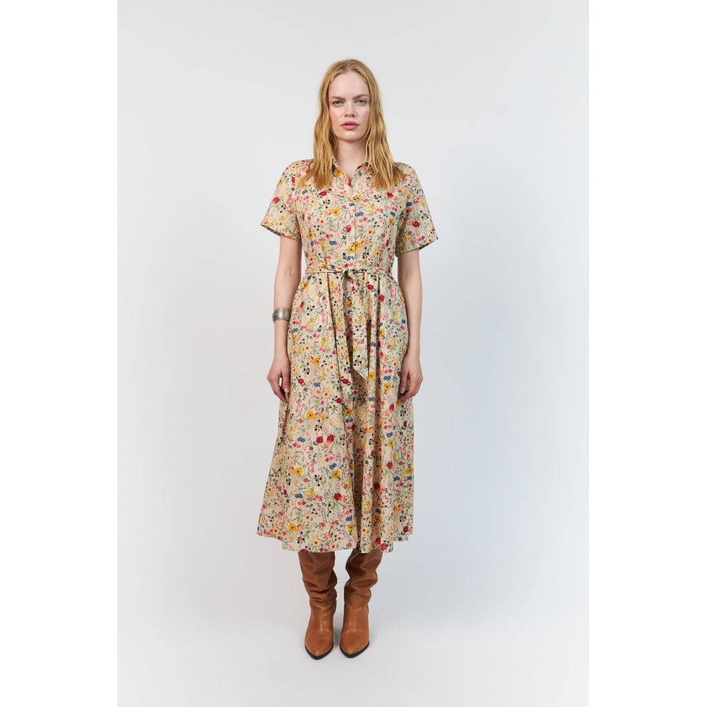 Lollys Laundry - Kjole - Flower Print - BlakeLL