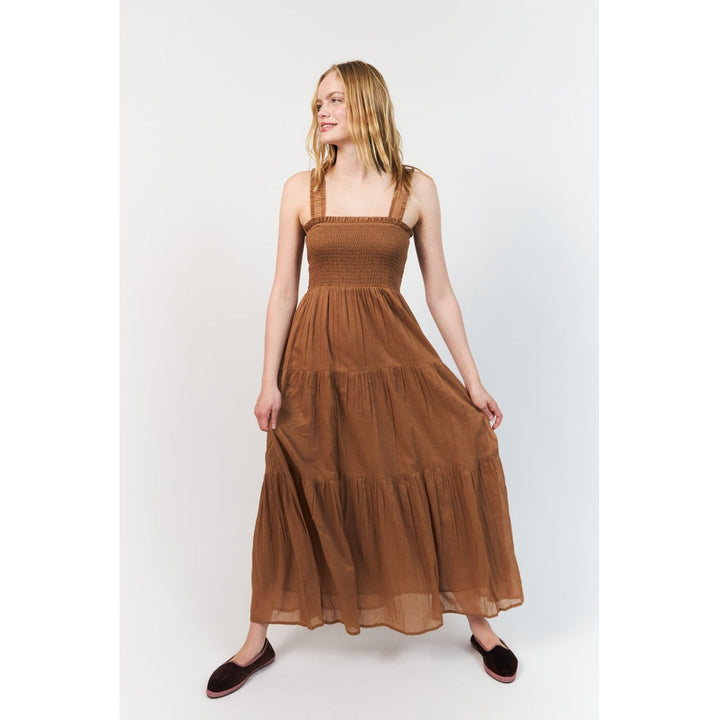 Lollys Laundry - Kjole - Camel - NudaLL