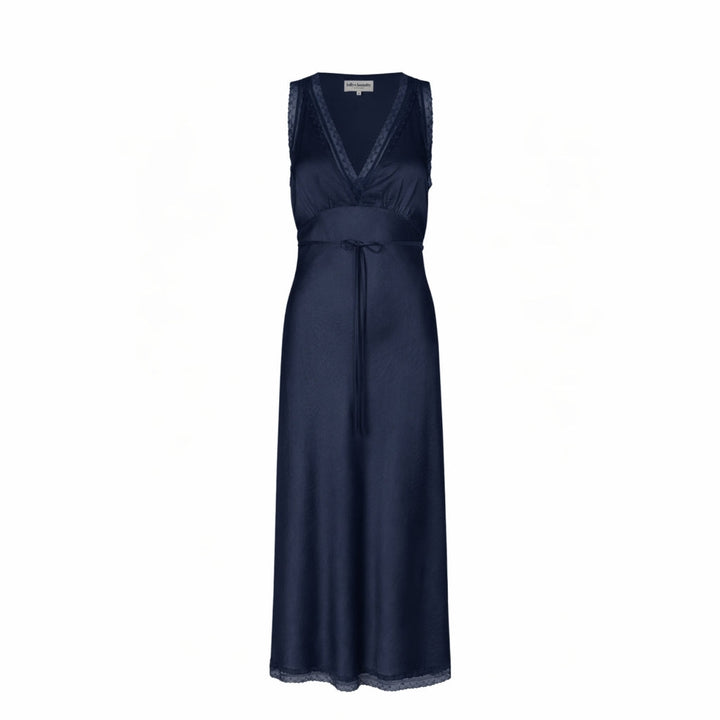 Lollys Laundry - Kjole - Dark Blue - Clarill