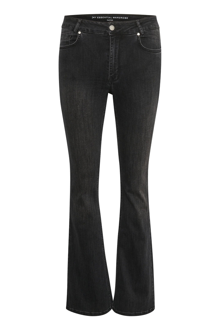 My Essential Wardrobe - Jeans - Black Wash - 06 The Dekota Bootcut - Stilkompagniet.dk