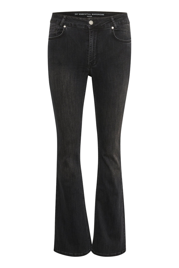 My Essential Wardrobe - Jeans - Black Wash - 06 The Dekota Bootcut - Stilkompagniet.dk