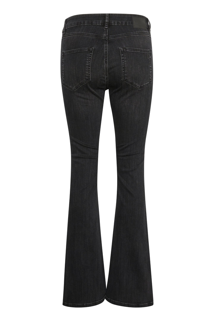 My Essential Wardrobe - Jeans - Black Wash - 06 The Dekota Bootcut - Stilkompagniet.dk