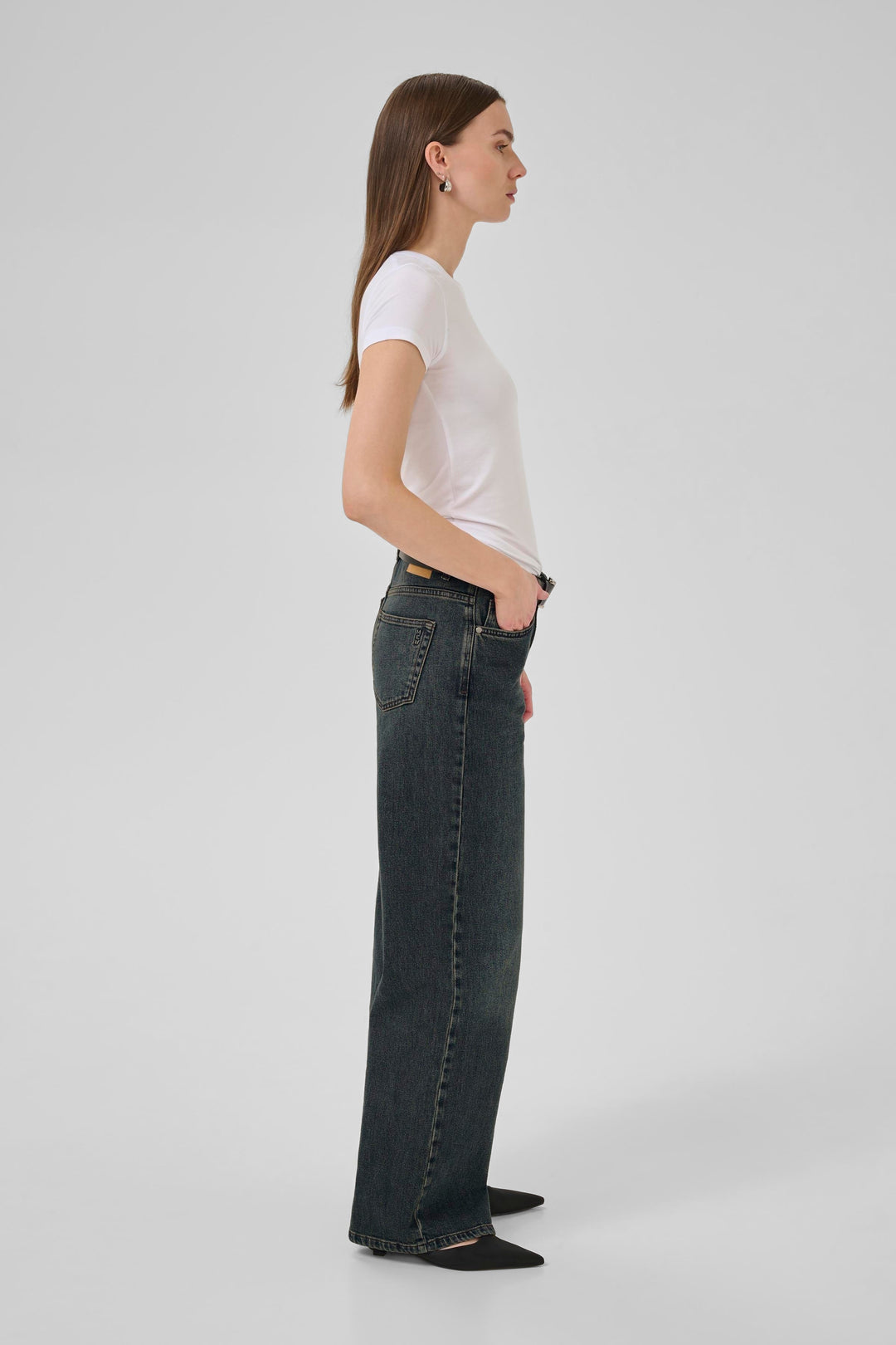 My Essential Wardrobe - Jeans - Dirty Blue Wash - 05 The Louis 139 - Stilkompagniet.dk