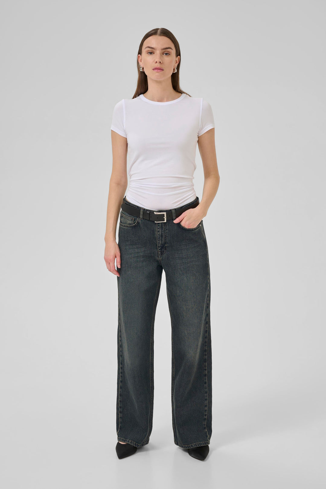 My Essential Wardrobe - Jeans - Dirty Blue Wash - 05 The Louis 139 - Stilkompagniet.dk