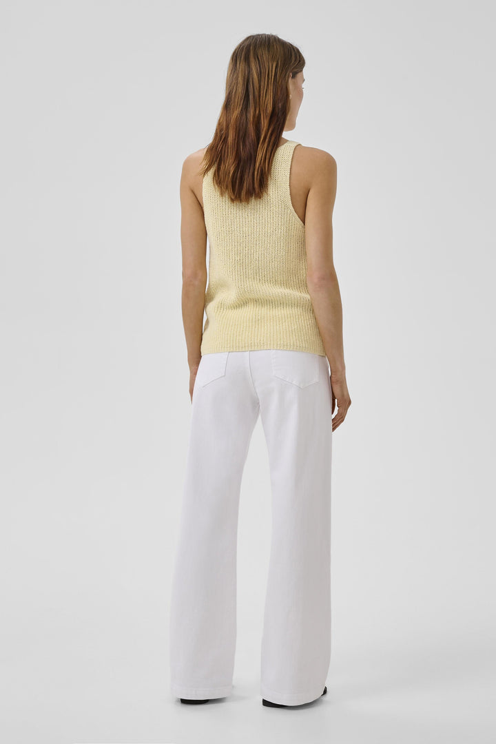My Essential Wardrobe - Jeans - Bright White - Louis 157 High Wide
