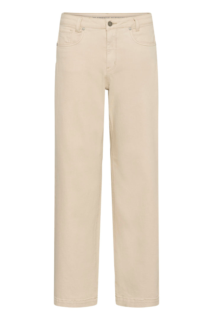 My Essential Wardrobe - Jeans - Oatmeal - 35 The Louis High Wide
