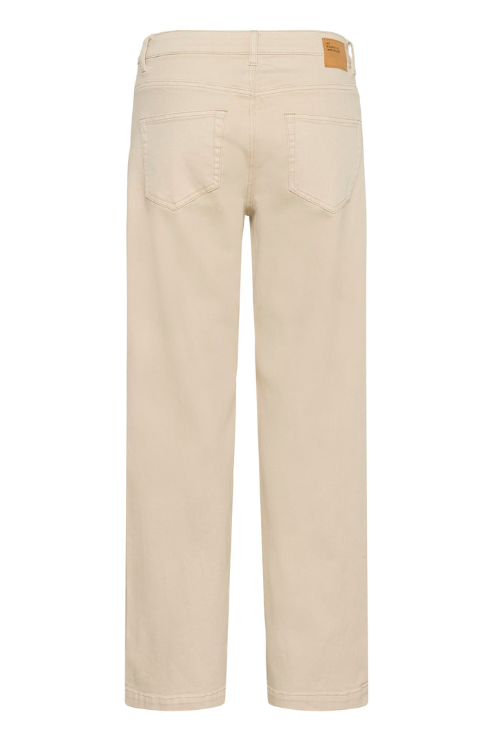 My Essential Wardrobe - Jeans - Oatmeal - 35 The Louis High Wide