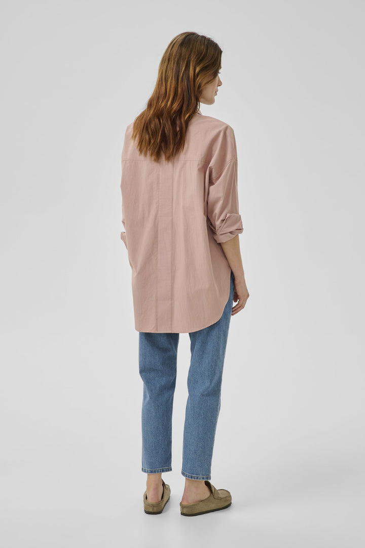 My Essential Wardrobe - Skjorte - Rosa - Sunna Boxy