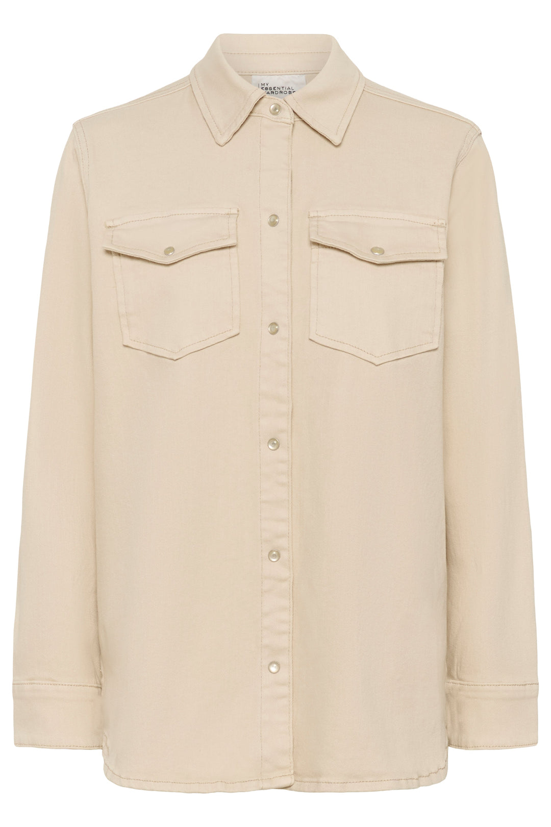 My Essential Wardrobe - Skjorte - Oatmeal - Dagmar
