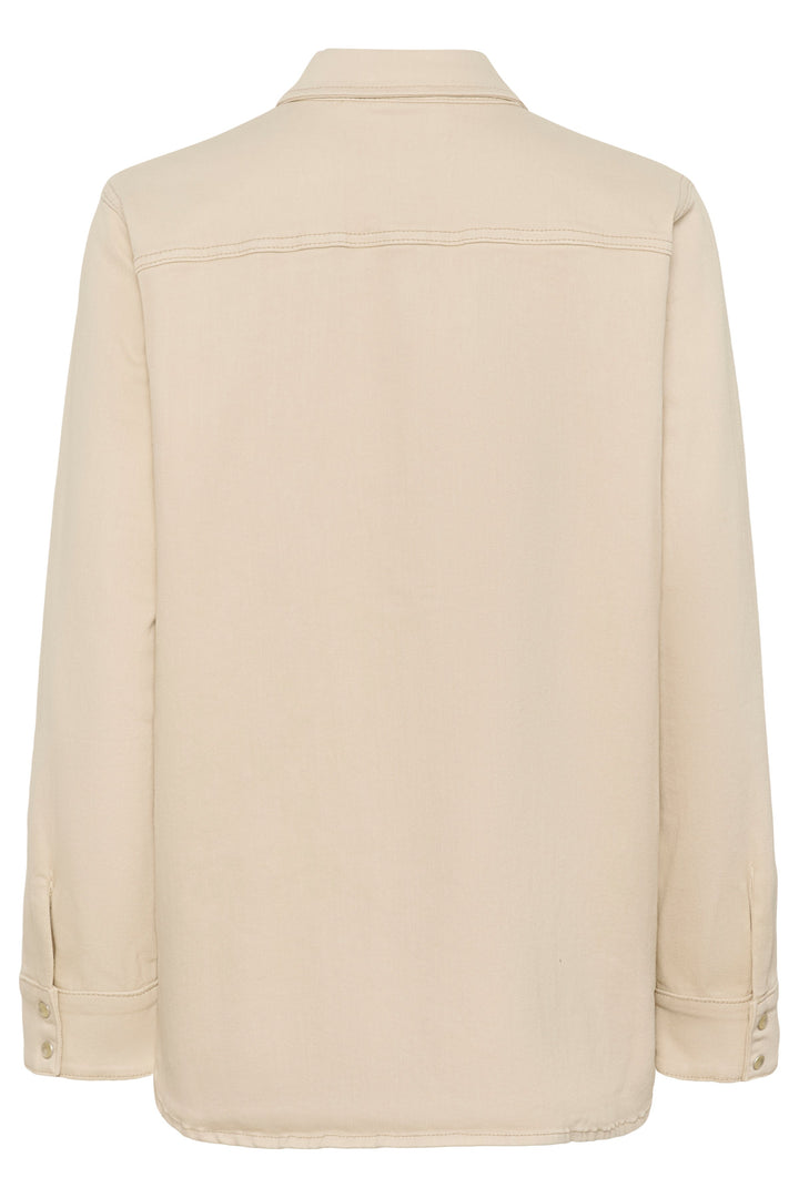 My Essential Wardrobe - Skjorte - Oatmeal - Dagmar