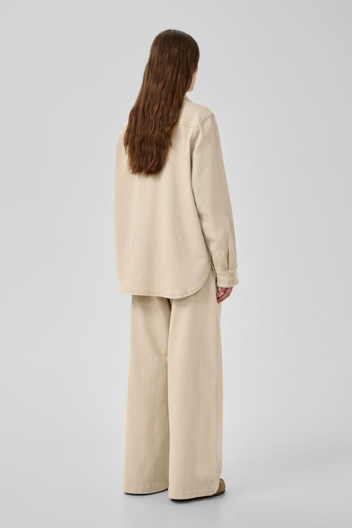 My Essential Wardrobe - Skjorte - Oatmeal - Dagmar