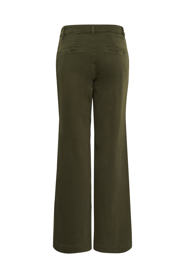 My Essential Wardrobe - Bukser - Olive Night - Lara 149