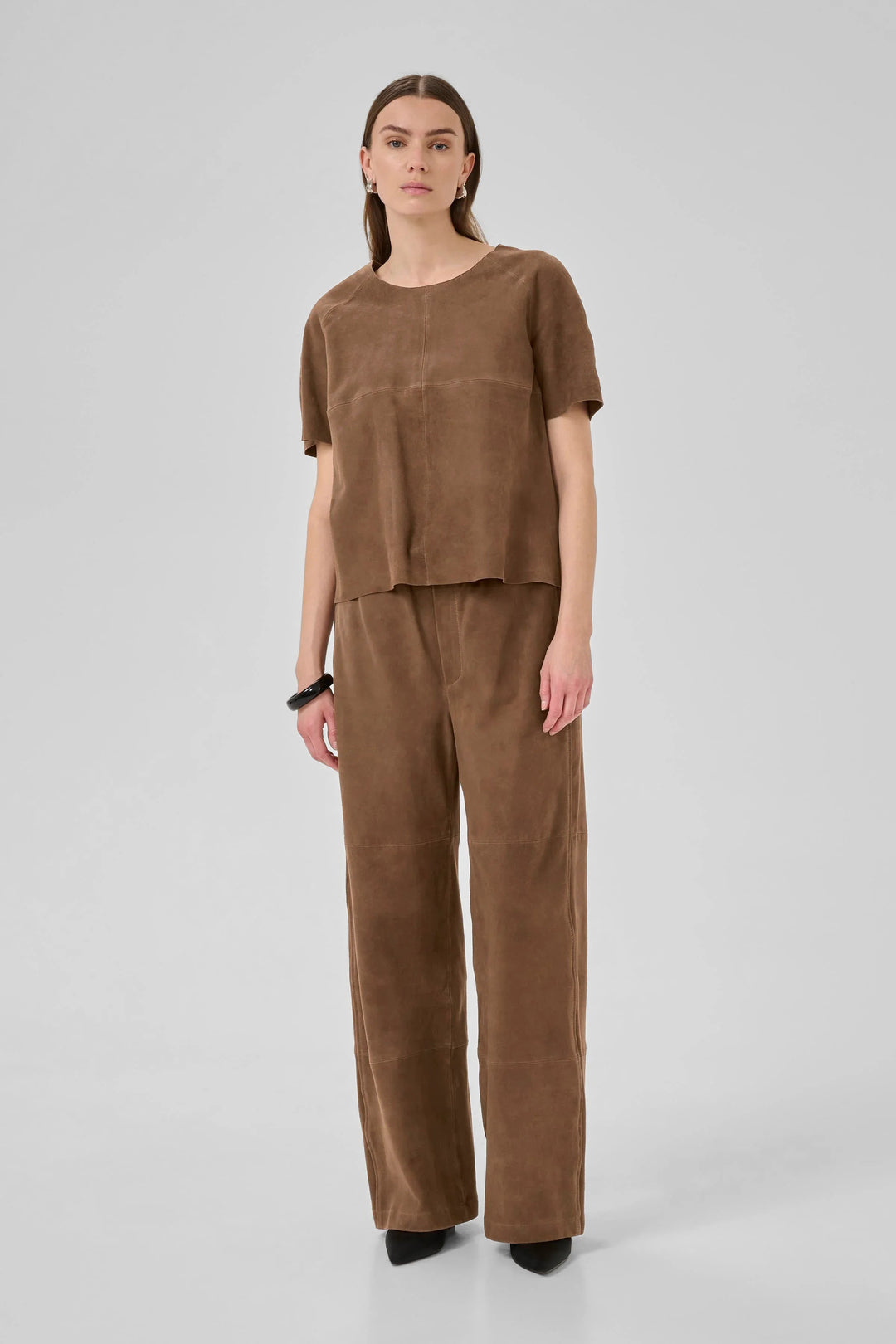 My Essential Wardrobe - Bukser - Tobacco Brown - Petra - Stilkompagniet.dk