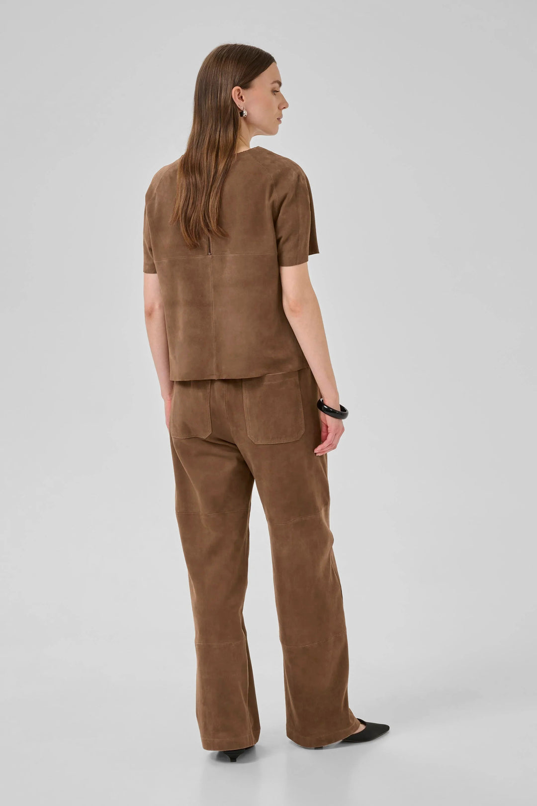 My Essential Wardrobe - Bukser - Tobacco Brown - Petra - Stilkompagniet.dk