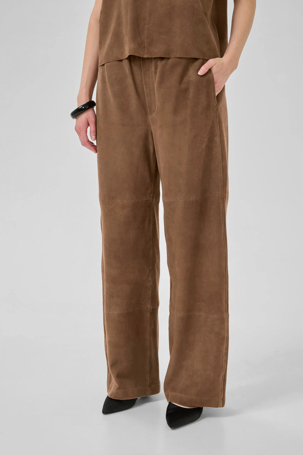 My Essential Wardrobe - Bukser - Tobacco Brown - Petra - Stilkompagniet.dk