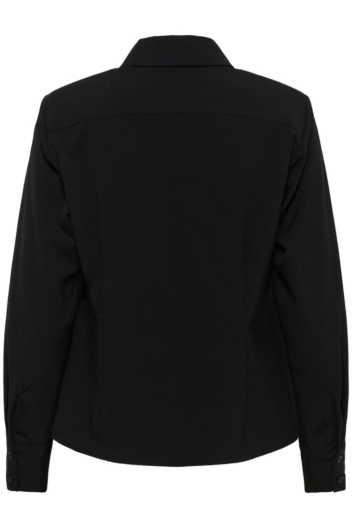My Essential Wardrobe - Skjorte - Black - Hace - Stilkompagniet.dk