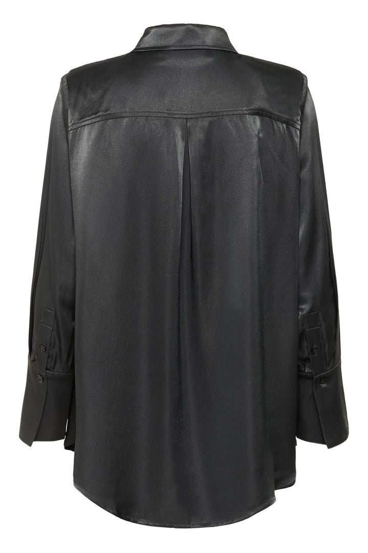 My Essential Wardrobe - Skjorte - Asphalt/Grey - Estelle - Stilkompagniet.dk