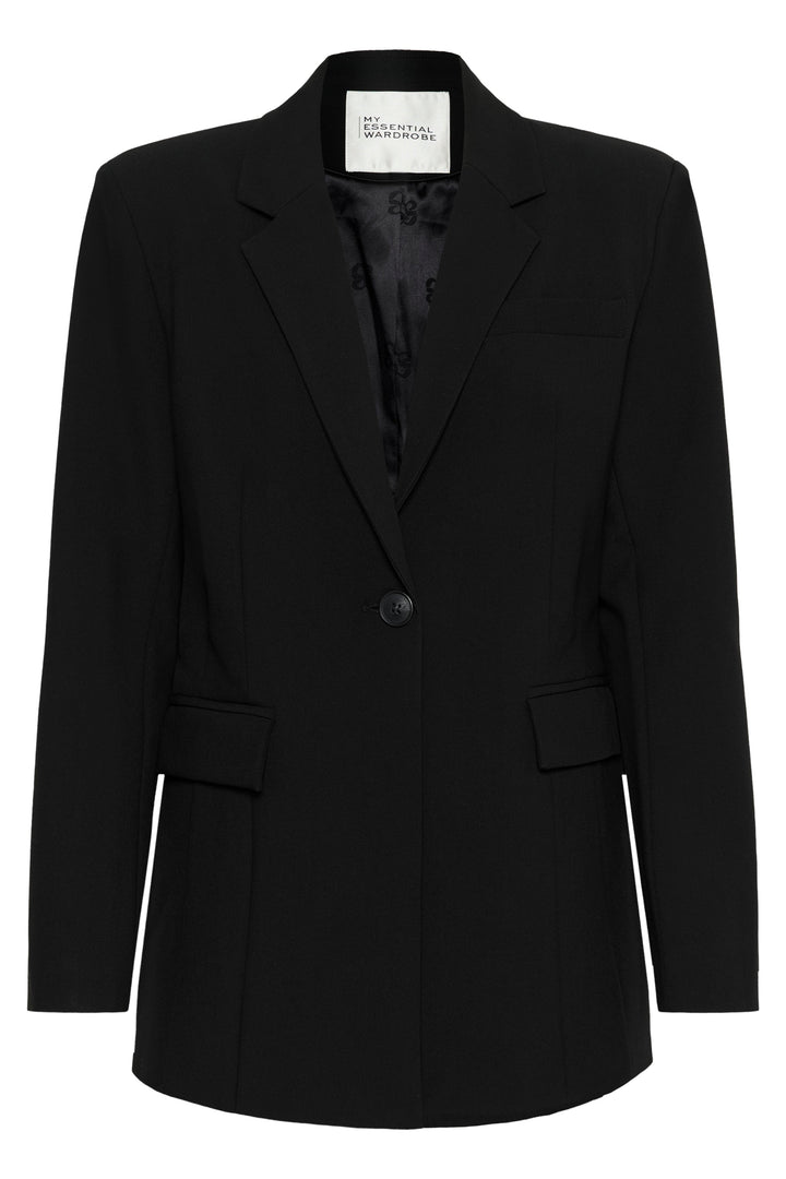 My Essential Wardrobe - Blazer - Black - Milan Shaped - Stilkompagniet.dk