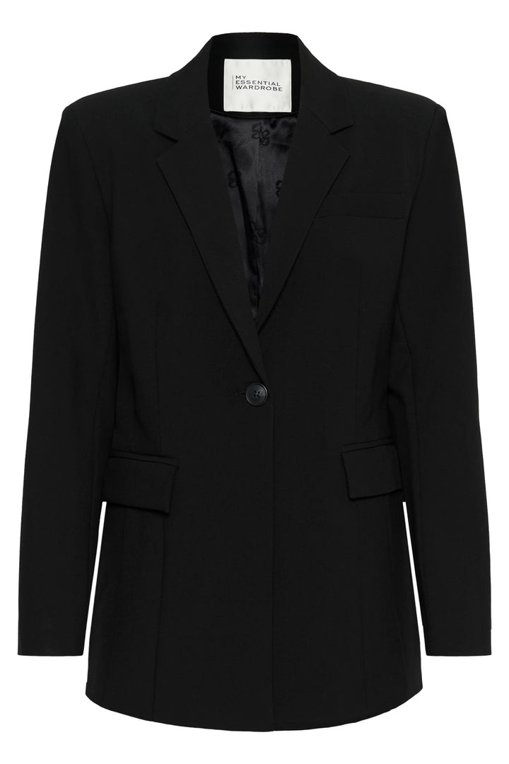 My Essential Wardrobe - Blazer - Black - Milan Shaped - Stilkompagniet.dk