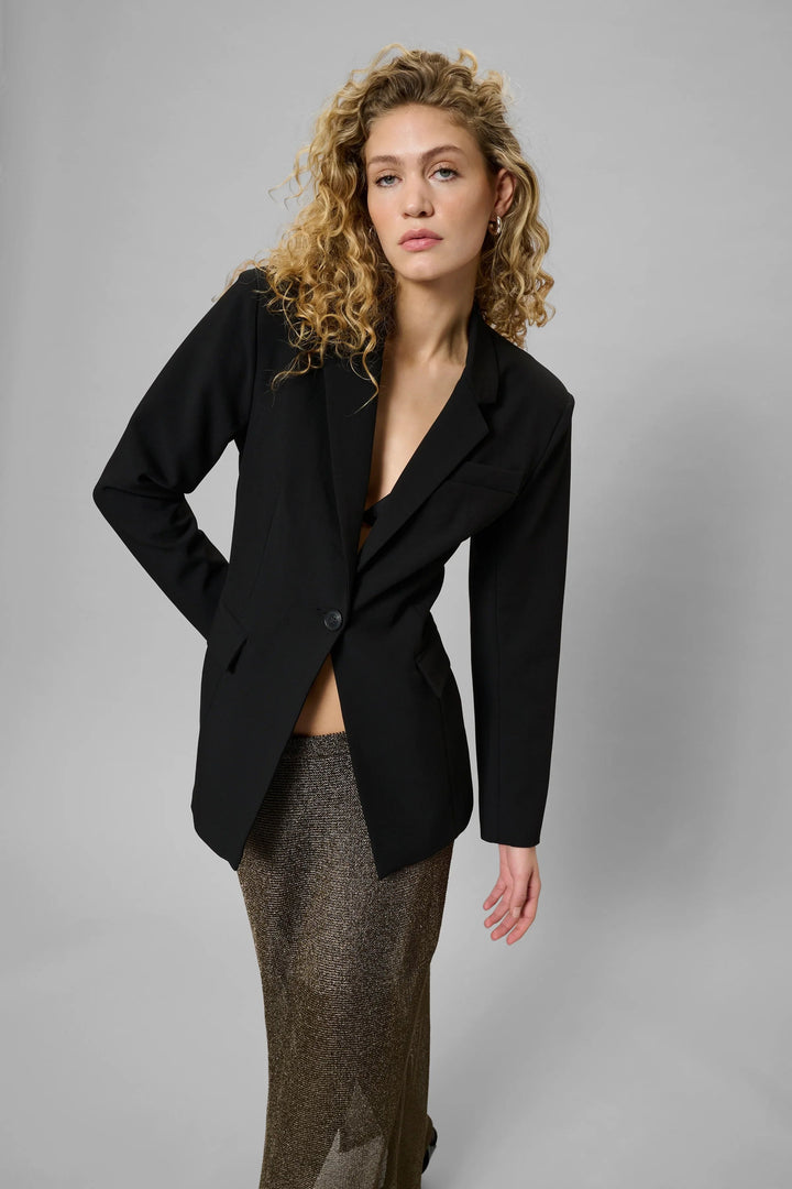 My Essential Wardrobe - Blazer - Black - Milan Shaped - Stilkompagniet.dk