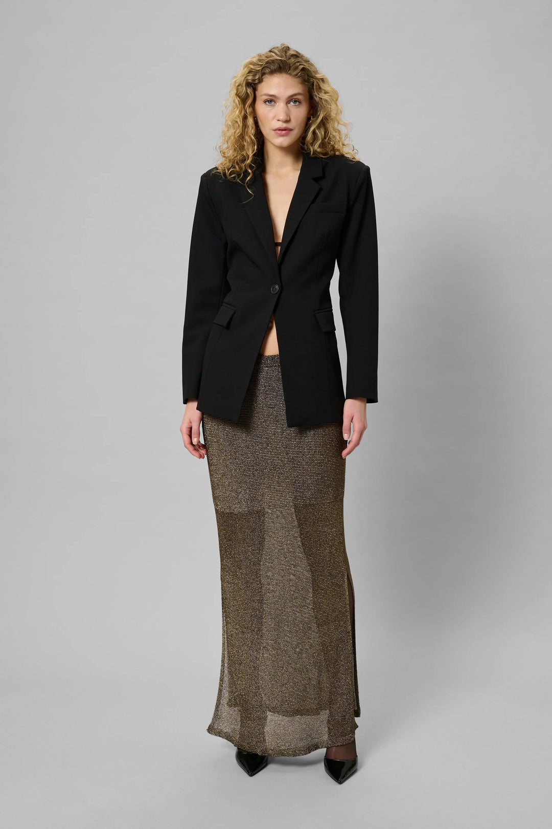 My Essential Wardrobe - Blazer - Black - Milan Shaped - Stilkompagniet.dk