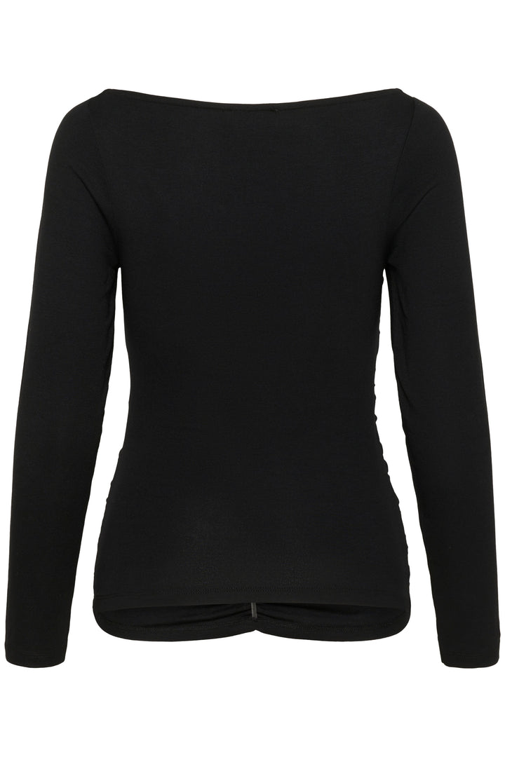 My Essential Wardrobe - Bluse - Sort - Giggo - Stilkompagniet.dk