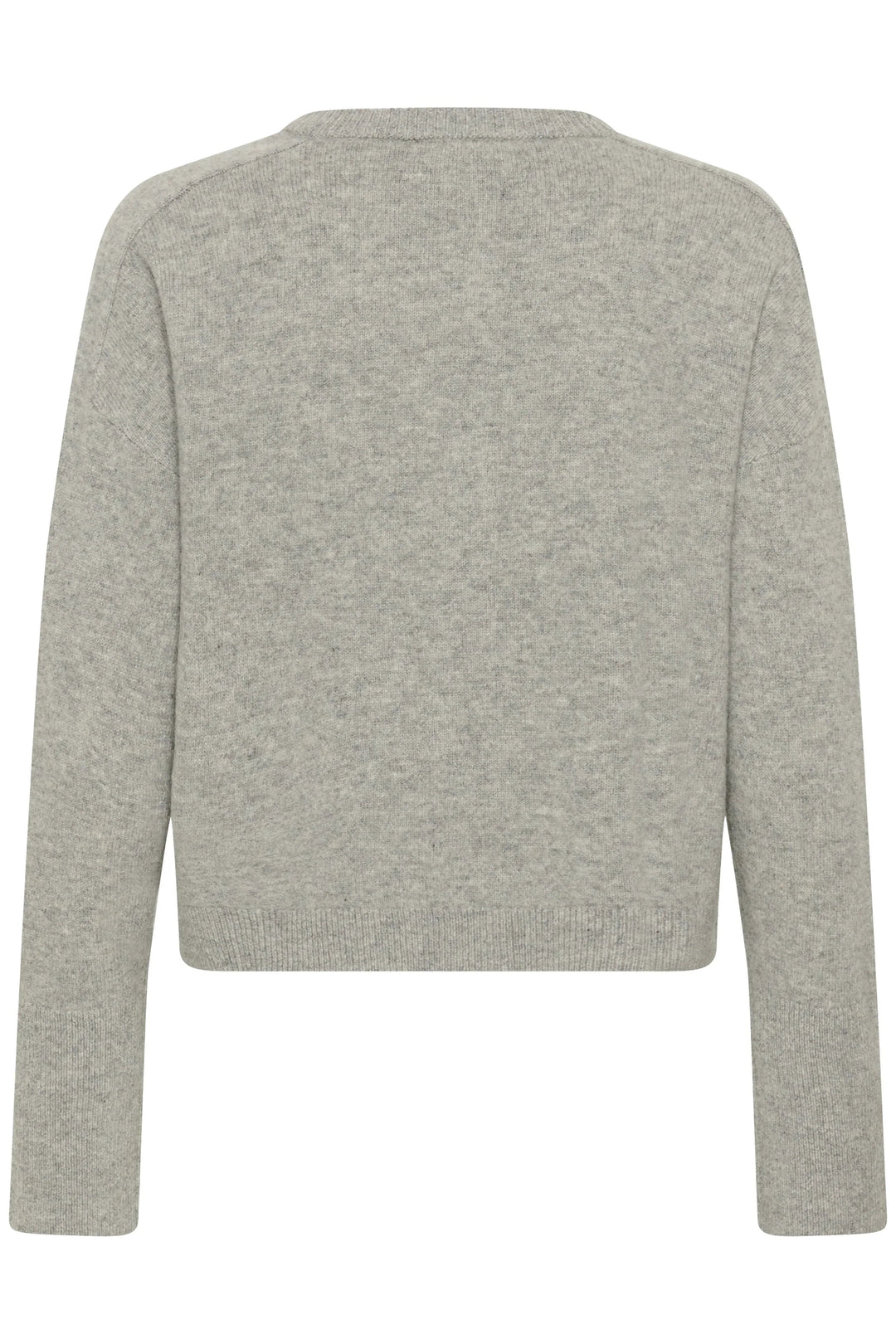 My Essential Wardrobe - Cardigan - Grå - THE KNIT CARDIGAN