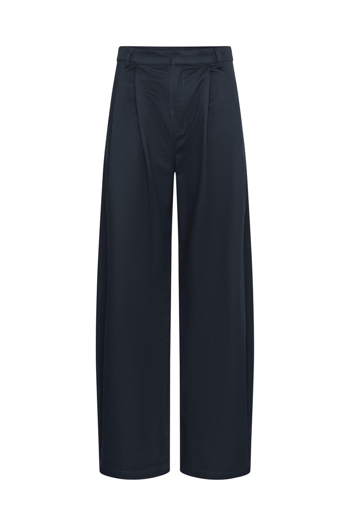 My Essential Wardrobe - Bukser - Dark Sapphire Blue - Gisva