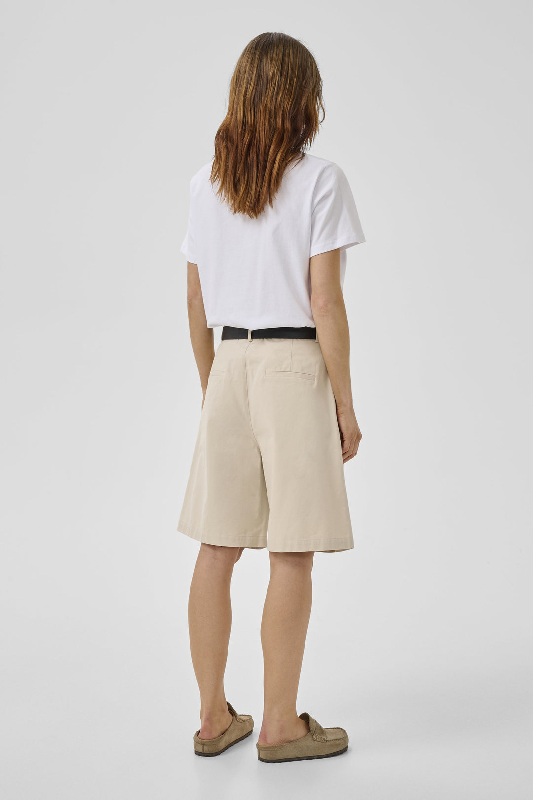 My Essential Wardrobe - Shorts - Oatmeal - Gisva