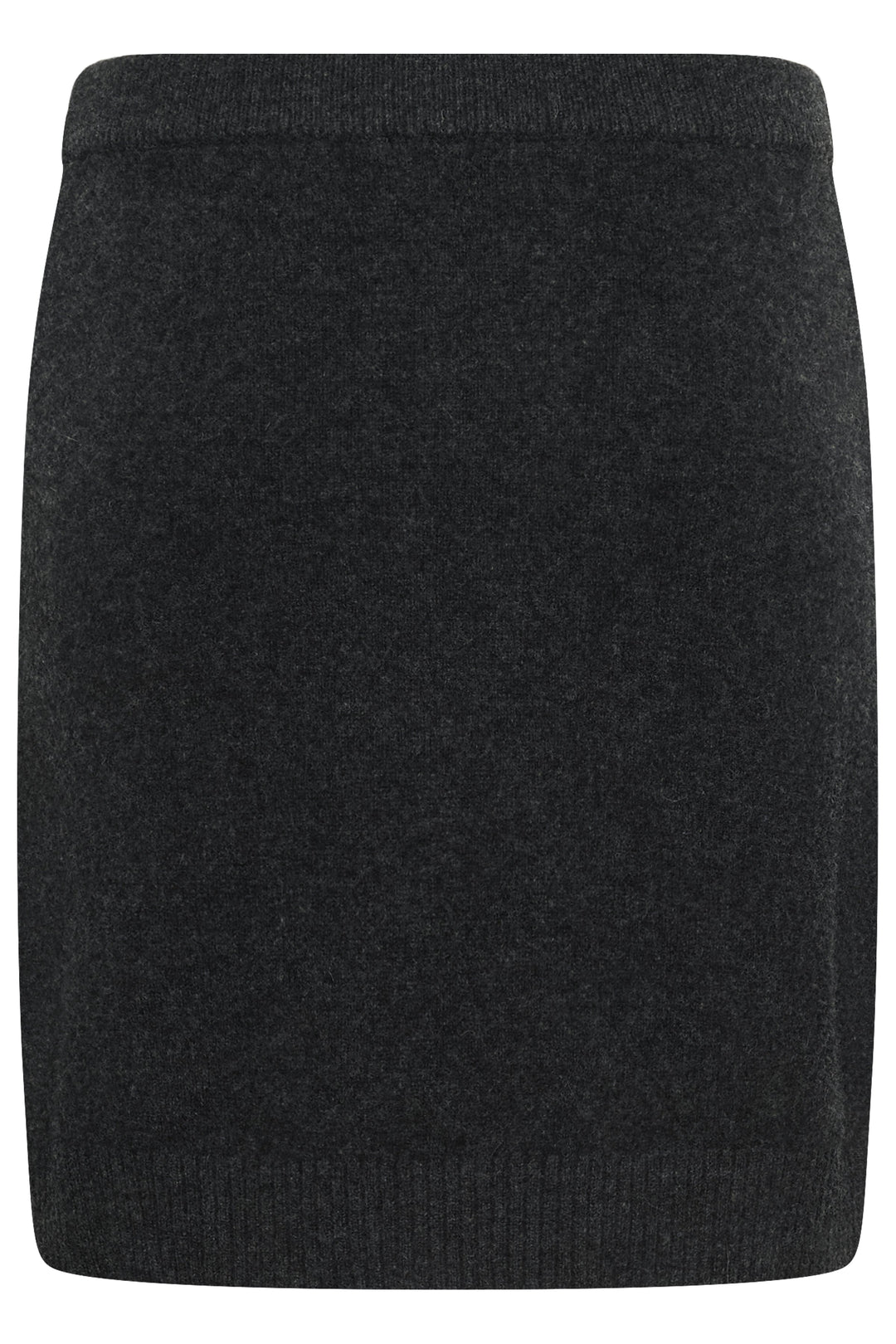 My Essential Wardrobe - Nederdel - Dark Grey Melange - Tracy